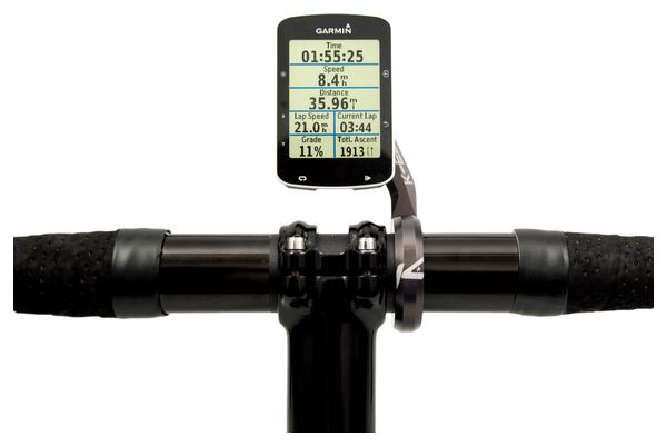 K-EDGE Front Bike Support for Garmin Edge 20/25/200/500/510/520/820 Black