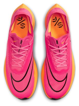 Nike ZoomX Streakfly Running Shoes Pink Orange