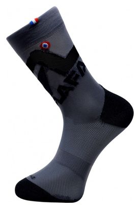 Rafal Big Logo Pair of Socks Anthracite Grey Black