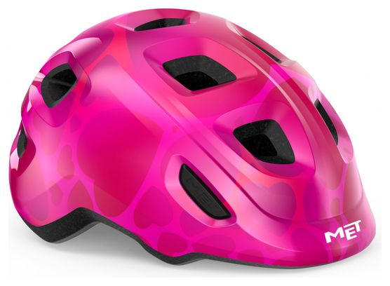 MET Hooray Kid&#39;s Helmet Pink