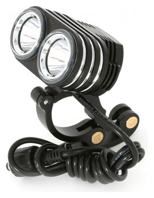 Refurbished Produkt - MSC Light 2000 Lumens Double Focus Front Lighting Schwarz