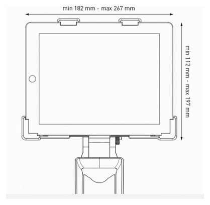 TACX Support guidon pour tablette