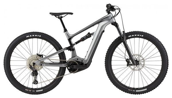 Cannondale Habit Neo 4 Electric Full Suspension MTB Shimano Deore 12S 500 Wh 29'' Grey 2021