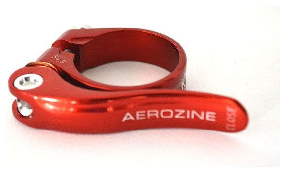 AEROZINE Quick release Seat Clamp Red
