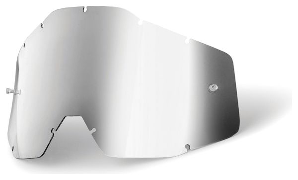 100% Iridium Silver Lense anti fog RACECRAFT, ACCURI and STRATA