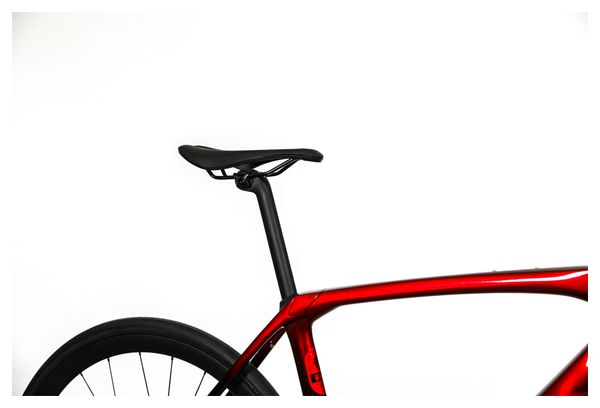 Vélo D'exposition - Trek Domane SLR 7 Sram Force eTap AXS 12V Metallic Red Smoke/Red Carbon Smoke 2023