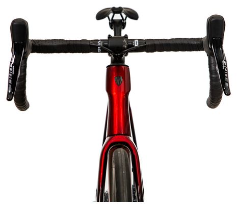 Vélo D'exposition - Trek Domane SLR 7 Sram Force eTap AXS 12V Metallic Red Smoke/Red Carbon Smoke 2023