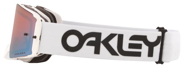 Masque Oakley Front Line MX Factory Pilot White / Prizm MX Sapphire Iridium / Ref. OO7087-50