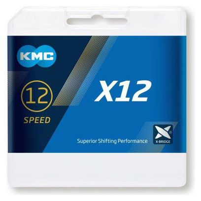 KMC Chain X12 Ti-N 126 links 12S ​​Gold