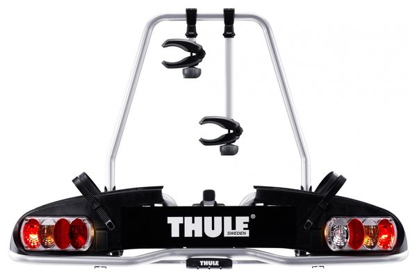 Thule EuroPower 915 Fahrradträger für Anhängerkupplung 13-polig ? 2 Fahrräder (kompatibel mit E-Bikes)