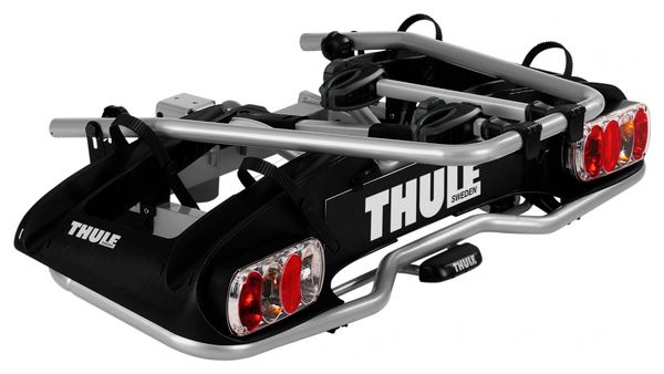 Thule EuroPower 915 Portabiciclette Gancio Traino 13 Pin - 2 Biciclette (Compatibili E-Bikes)
