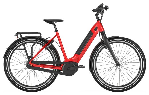 Vélo de Ville Électrique Gazelle Ultimate C8+ HMB L Shimano Nexus 8V 500 Wh 700 mm Rouge 2020