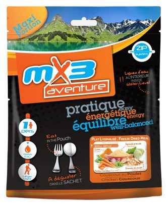 Gevriesdroogde maaltijden MX3 Kipcouscous 150 g