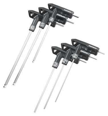 T-Handle DuoHex Wrench Set (6 tools)