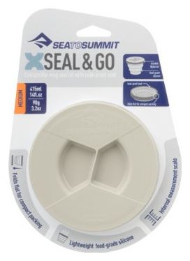 Sea To Summit X-Seal &amp; Go Kit de cocina plegable mediano 415 ml Gris