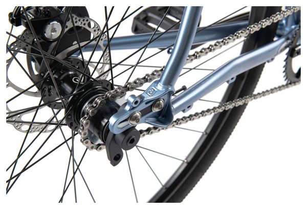 Bombtrack Arise Gravel Bike Single Speed 700 mm Metallic Pearl Blue 2021