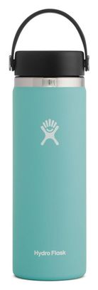 Gourde Isotherme Hydro Flask Wide Mouth With Flex Cap 591 ml Bleu Alpine