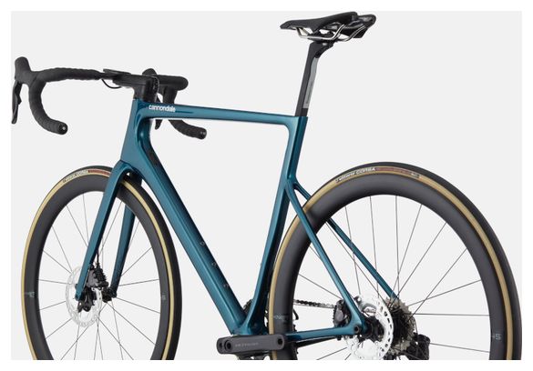 Cannondale SuperSix Evo Hi-MOD Disc Road Bike Shimano Ultegra Di2 12V 700mm Deep Teal 2022