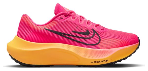Chaussures de Running Nike Zoom Fly 5 Femme Rose Orange
