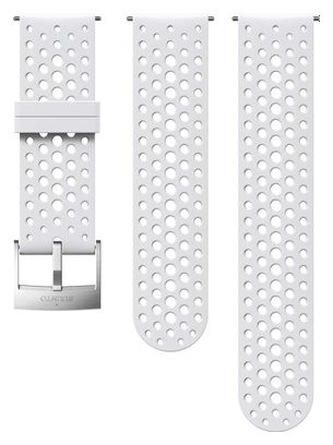 Suunto Athletic 1 Silikon-Armband 24 mm Weiß
