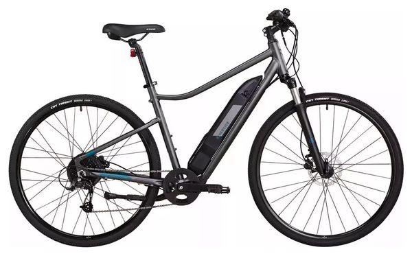 Bicicleta urbana eléctrica Riverside 500 E 8V 418 Wh gris 2021