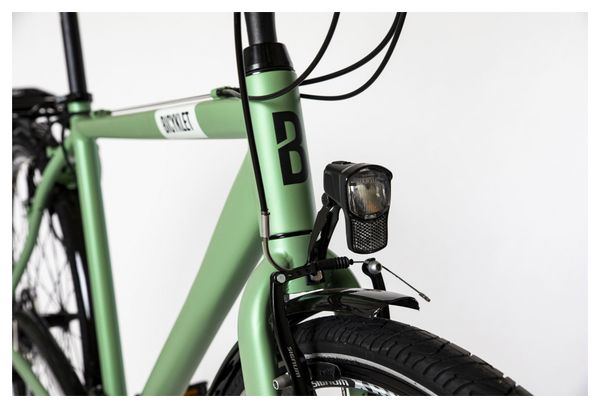 Vélo de Ville Bicyklet George Shimano Acera/Tourney 8V 700 mm Vert Wood