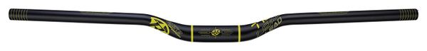 Reverse Lead MTB Bar 31.8mm Rise 25mm 770mm Black Yellow
