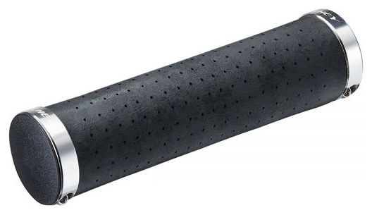 Grips Ritchey Classic Locking Cuir Synthétique Noir 130mm
