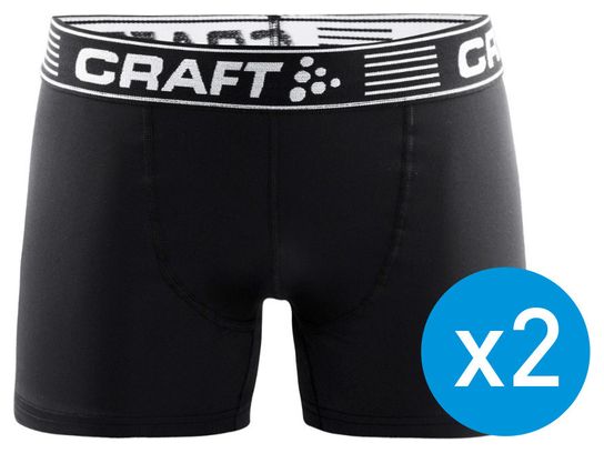 Craft Greatness Bundle of 2 Boxers 6 &quot;Black White