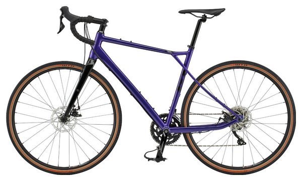 Gravel Bike GT Grade Expert Shimano 105 11v Violet 2020