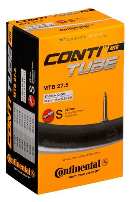 CONTINENTAL MTB inner tube 27.5x1.75/2.50'' Presta