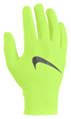 Nike Miler Running Gloves Geel Unisex