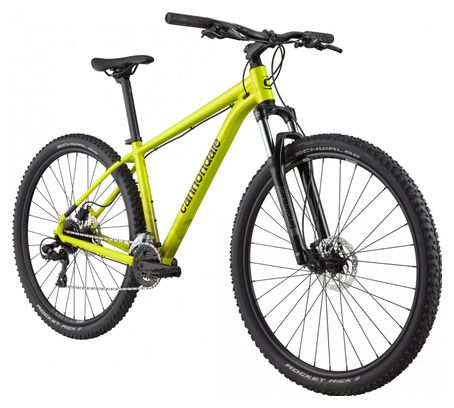 Cannondale Trail 8 27.5 Hardtail MTB Shimano Tourney/Altus 8S 27.5'' Highlighter Yellow