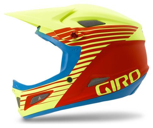GIRO Full Face Helmet CIPHER Red Yellow