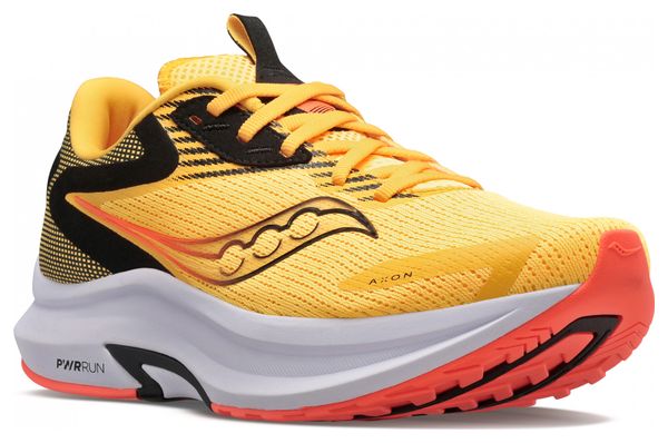 Saucony Axon 2 Running Shoes Yellow Red Women