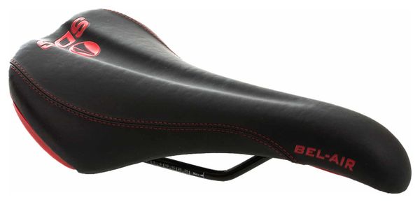 SDG Saddle BEL AIR Steel Black/Red