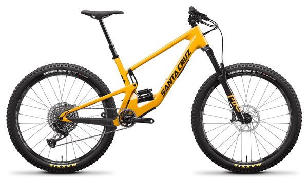 Santa Cruz 5010 Carbon CC 27,5'' All Mountain Bike | Sram X01 Eagle 12V | Giallo oro e nero 2022