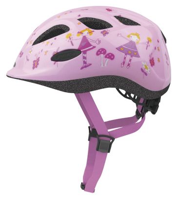 Abus Smiley 2.0 Pink Princess Kids Helmet 