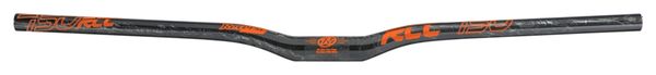 Manubrio REVERSE RCC Diffused Carbon 750 31,8x750mm Black Orange