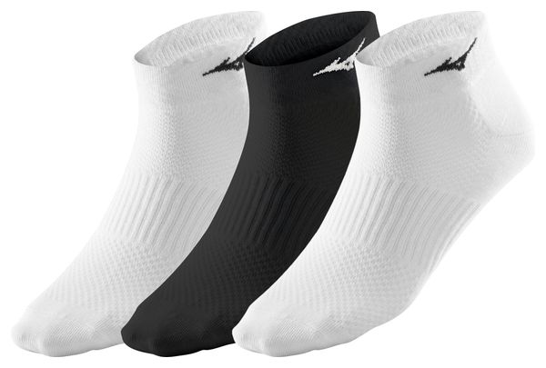 MIZUNO Pairs of Socks (3 pieces) TRAINING White Black