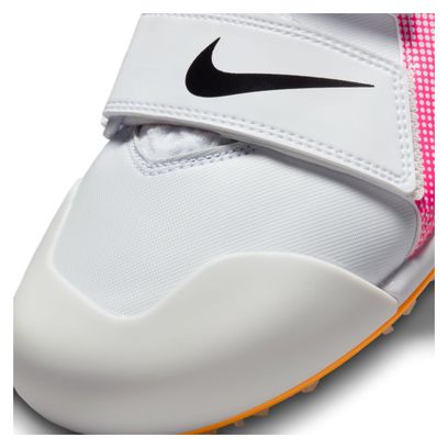 Chaussures d'Athlétisme Unisexe Nike Zoom Javelin Elite 3 Blanc Rose Orange