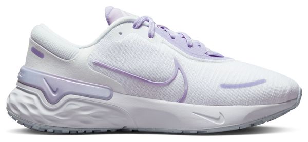 Nike Renew Run 4 Women s Running Shoes White Purple Alltricks