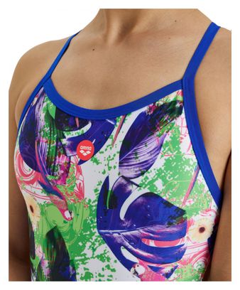 Arena Challenge Back One Piece Swimsuit Blue