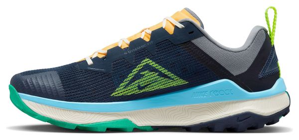 Chaussures de Trail Running Nike React Wildhorse 8 Bleu Vert