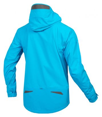 Waterproof Endura MT500 II Jacket Electric blue