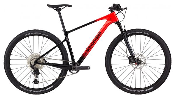 Cannondale Scalpel HT Carbon 4 Hardtail MTB Shimano Deore XT 12S 29'' Acid Red 2023
