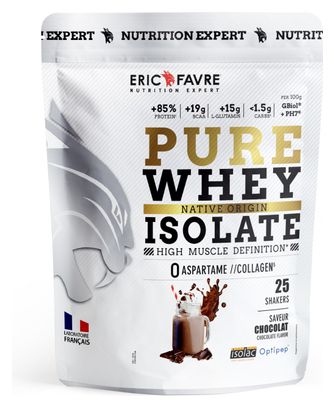 Boisson protéinée Eric Favre Pure Whey Isolate 750g Chocolat