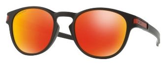 OAKLEY 2017 Sunglasses LATCH Matte Black / Prizm Ruby Ref: OO9265-29