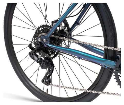 Gravel Bike Bombtrack Arise SG MicroSHIFT Advent X 10V 700 mm Glossy Cobalt Green 2022