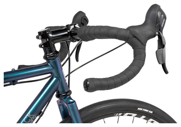 Gravel Bike Bombtrack Arise SG MicroSHIFT Advent X 10V 700 mm Glossy Cobalt Green 2022